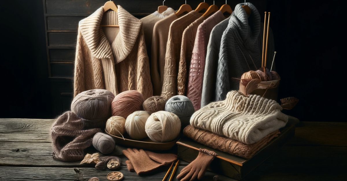 Tøj og accessoires i cashmere garn